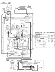 Ferris IS 2000Z (5901191) - Ferris IS2000Z Series 52" Zero-Turn Mower, 20hp Yanmar, Side-Discharge Electric Schematic - Operator Presence/Safety Circuit (S/N: 2000676808 &amp; Above)