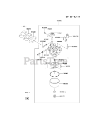 Kawasaki FJ180V-BM01 - Kawasaki Engine CARBURETOR