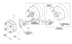 Exmark LZ22KC523 - Exmark 52" Lazer Z Zero-Turn Mower, 22hp Kohler (SN: 190000 - 219999) (1999) Lazer Dive Wheel Extension Kit