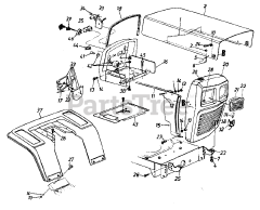 MTD 223-9116-00 (131-652F034) - MTD Lawn Tractor (1991) (Goodyear) Parts