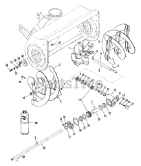 Ariens 835006 - Ariens 36" Two Stage Sno-Thro Attachment (SN: 000101 & Above)