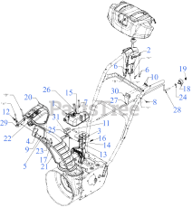 Troy-Bilt 2890 (31AH7FP4B66) - Troy-Bilt Storm Tracker 28" Track Drive Snow Thrower (2022)
