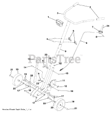 Poulan Pro VF 550 (960820015-00) - Poulan Pro Tiller (2010-02)