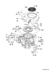 Subaru Robin EH650VC0040 (EH65) - Subaru Robin Engine 500 Cooling and Starting