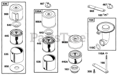 Briggs & Stratton 171432-0131-01 - Briggs & Stratton Horizontal Engine