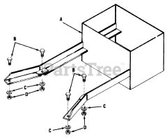 Simplicity 990515 - Simplicity Front End Loader WEIGHT BOX