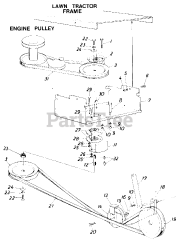 MTD 19746C - MTD 26" and 28" Tiller Attachment (1986)