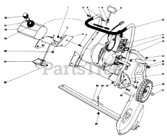Toro 38030 - Toro SnowMaster 20 Snow Thrower (SN: 008000001 - 008999999) (1978)