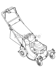 MTD 12A-989Q795 - MTD Pro Walk-Behind Mower (2007)