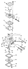 Echo SRM-3110 - Echo String Trimmer (Type 2E) Carburetor -- WT-418A