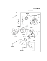 Kawasaki FD750D-BS05 - Kawasaki Engine STARTER
