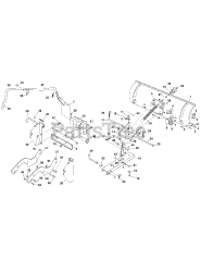 Cub Cadet 833 (190-833-100) - Cub Cadet 46" Snow Blade att General Assembly
