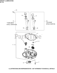 Kohler XT173-0088 - Kohler Courage XT-7 Series Engine, Made for Husqvarna, 8.0 ft-lbs, 173cc 03 Lubrication