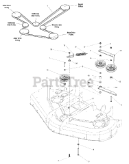 Massey Ferguson ZT 1844 (2690487) - Massey Ferguson 44" Zero-Turn Mower, 18hp Kohler