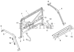 Gravely 996202 (JSV 3000) - Gravely Atlas JSV Utility Vehicle, Base, Diesel (SN: 150101 - 159999)