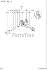 Subaru Robin EY400DD2240 (EY40) - Subaru Robin Engine 520 Cooling &amp; Starting