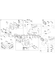 Briggs & Stratton 40T877-0004-G1 - Briggs & Stratton Vertical Engine