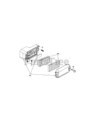 MTD 1P70L0A - MTD Engine 1P70L0A Air Cleaner