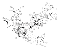 Cub Cadet 2135 (13A-214F100) - Cub Cadet Garden Tractor (SN: 326006 & Above) Drive Line