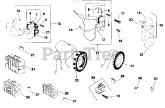 Kohler K181-14340 - Kohler K-Series Engine, Basic Version, 8hp, 6kW Ignition (Cont.) TP-2045-B