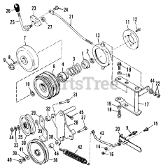 Simplicity 3410 (990755) - Simplicity Landlord Garden Tractor