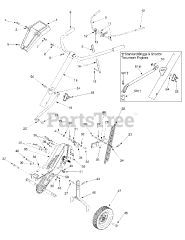 Yard Machines 21A-395A729 - Yard Machines Tiller (2006) (Home Depot)