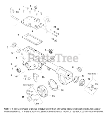 Troy-Bilt 12185 - Troy-Bilt Econo-Horse Rear-Tine Tiller (SN: 121851100101 - 121851199999) Transmission Housing, Covers, Seals, Gaskets And Plugs