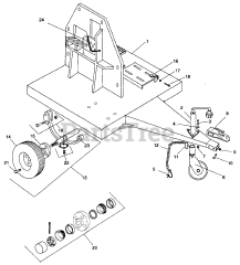 Gravely 993001 (Pro-Chip 210) - Gravely Pro-Chip Chipper, 18hp Kohler (SN: 000101 & Above)