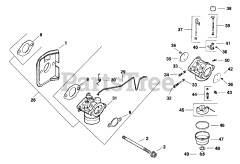 Kohler CV12.5-1203 - Kohler Command PRO Engine, Basic Version, 12.5hp Fuel System (Cont.) 8-27-68 (TP-2351)