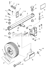 Simplicity 1691963 - Simplicity Wheels for Dual Tail 3000 Series