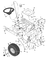 Murray 46567x6B - Murray Ultra 46" Lawn Tractor (1997)