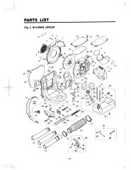 RedMax EB 431 - RedMax Backpack Blower (SN: 639462 & Above) (1997-01)