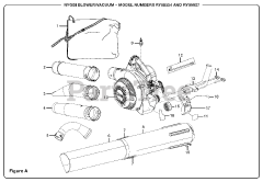 Ryobi RY 09907 - Ryobi Blower Vacuum Figure A