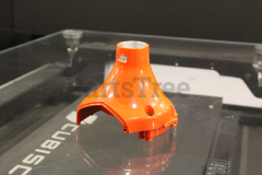 Echo P021015560 Fan Cover Assembly, Orange - image 1