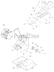 Bear Cat SC 5720 B - Bear Cat 5" Chipper/Shredder Blower, 720cc Subaru (SN: 5VJAA0010BW002960 - 5VJAA0013CW003742)