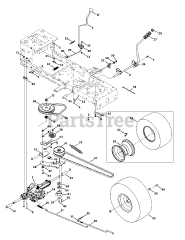 Murray 13AM77LS058 - Murray Lawn Tractor (2012) Transmission Drive Assembly
