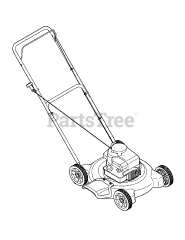 Columbia 11A-020B597 - Columbia 20" Walk-Behind Mower (2008) Quick Reference