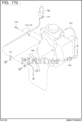 Subaru Robin EH122D26010 (EH12-2) - Subaru Robin Rammer Engine 770 Electric Device