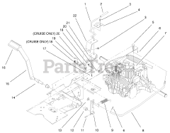 Toro 72115 (270-H) - Toro Lawn & Garden Tractor (SN: 099000001 - 099999999) (1999) Hydro Brake Assembly