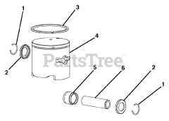 Ryobi RY 08510 - Ryobi Handheld Blower Piston