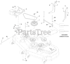 Exmark 116-3001 - Exmark Ultra Vac Bagger for Pioneer Mower (SN: 315000000 - 315999999) (2015)