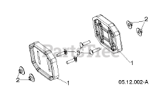 Poulan Pro PR 240 (961920067-02) - Poulan Pro Snow Thrower (2015-06) AUGER HOUSING IMPELLER