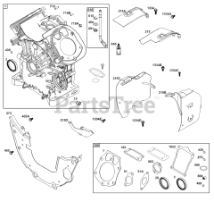 Briggs & Stratton 61E377-0148-J1 - Briggs & Stratton Horizontal Engine
