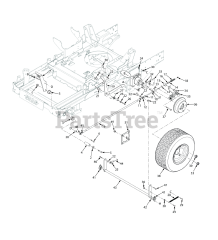 Scag STTII-52V-31BV - Scag Turf Tiger II 52" Zero-Turn Mower, 31hp Vanguard (SN: V6600001 - V6699999) STTII BRAKE COMPONENTS