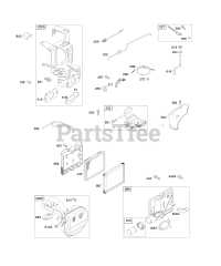 Briggs & Stratton 12B602-0104-E1 - Briggs & Stratton Vertical Engine