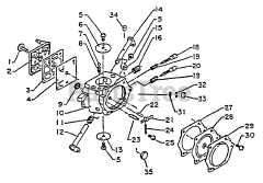 Echo CS-5500 - Echo Chainsaw (SN: 001001 - 020976)