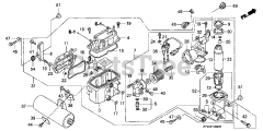 Honda BF200 A4 XA (BAEJ) - Honda Marine Engine, Made in Japan (SN: BAEJ-1200001 - BAEJ-1299999) VAPOR SEPARATOR ASSY.