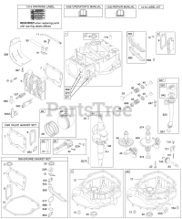 Briggs & Stratton 122H02-0129-B1 - Briggs & Stratton Vertical Engine