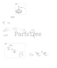 Briggs & Stratton 356777-0110-E1 - Briggs & Stratton Vertical Engine Camshaft, Crankshaft, Intake Manifold