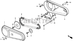 Honda FR500 A (FR500) - Honda Tiller, Made in Japan (SN: FR500-1000001 - FR500-9999999) PRIMARY CASE